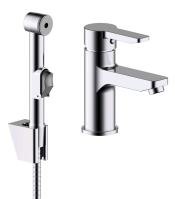 Смеситель для умывальника IDDIS Sena SENSB00i08 с гигиеническим душем *1
