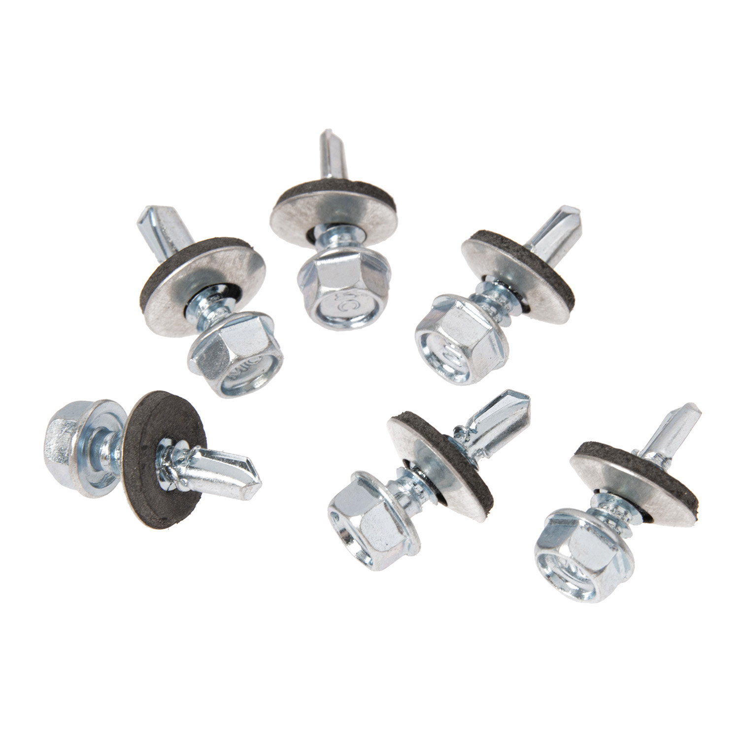 Саморезы кровельные BROZEX 4,8*19 цинк (10кг) промтара *10