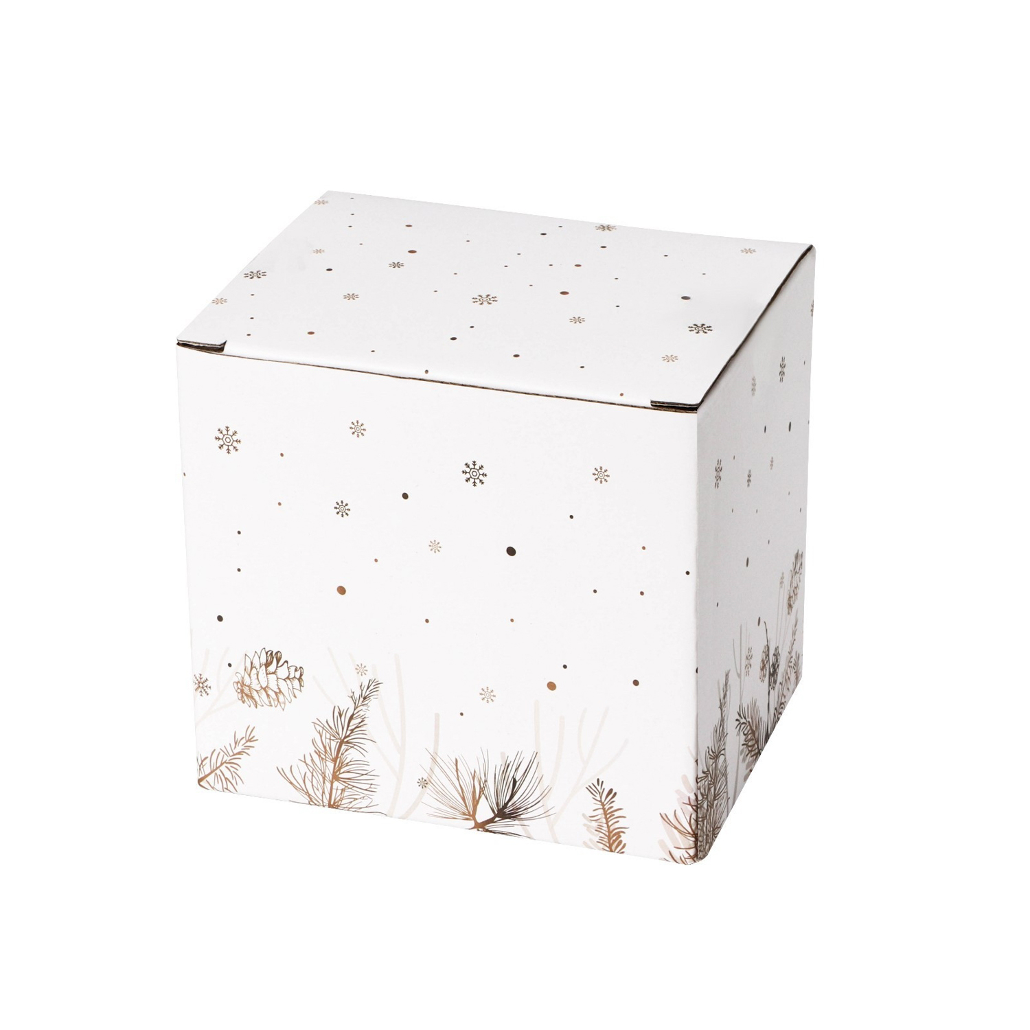 Кружка "Новый год" керам. 300мл "Хюгге" Подар.коробка 6249605 "Доляна" *1/48