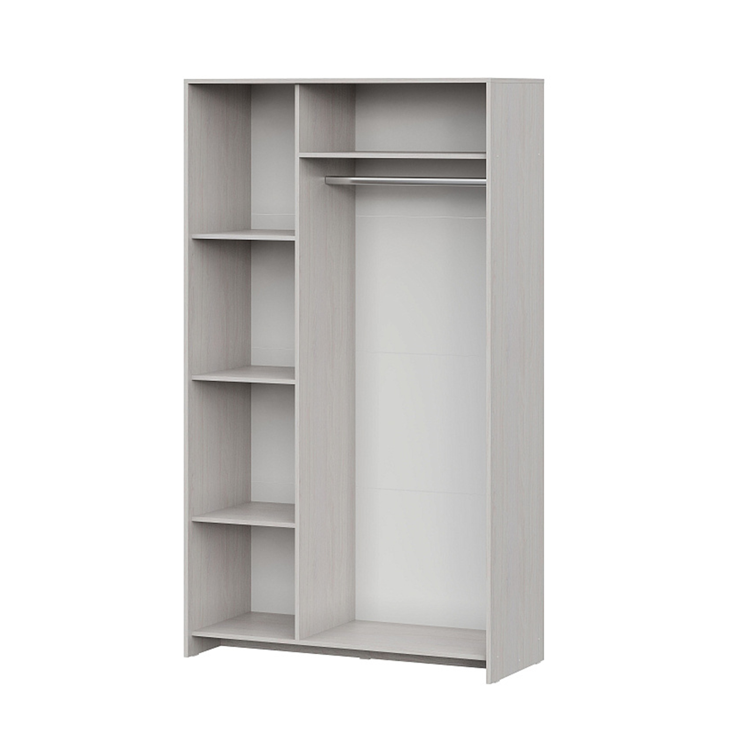 Шкаф 2094*500*1201 с 3 дверками Ясень Анкор светлый/Ясень Анкор светлый МСП 1 СВ-мебель*1