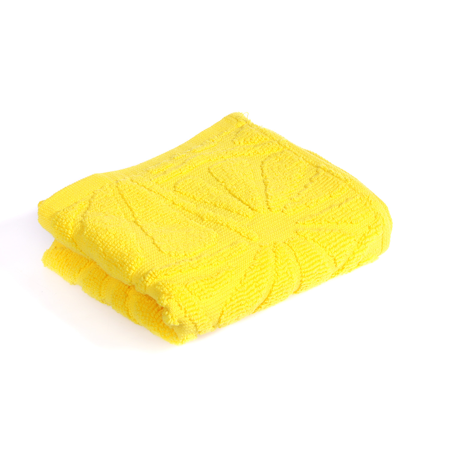 Полотенце махровое 30*50см Апельсины желтый *10