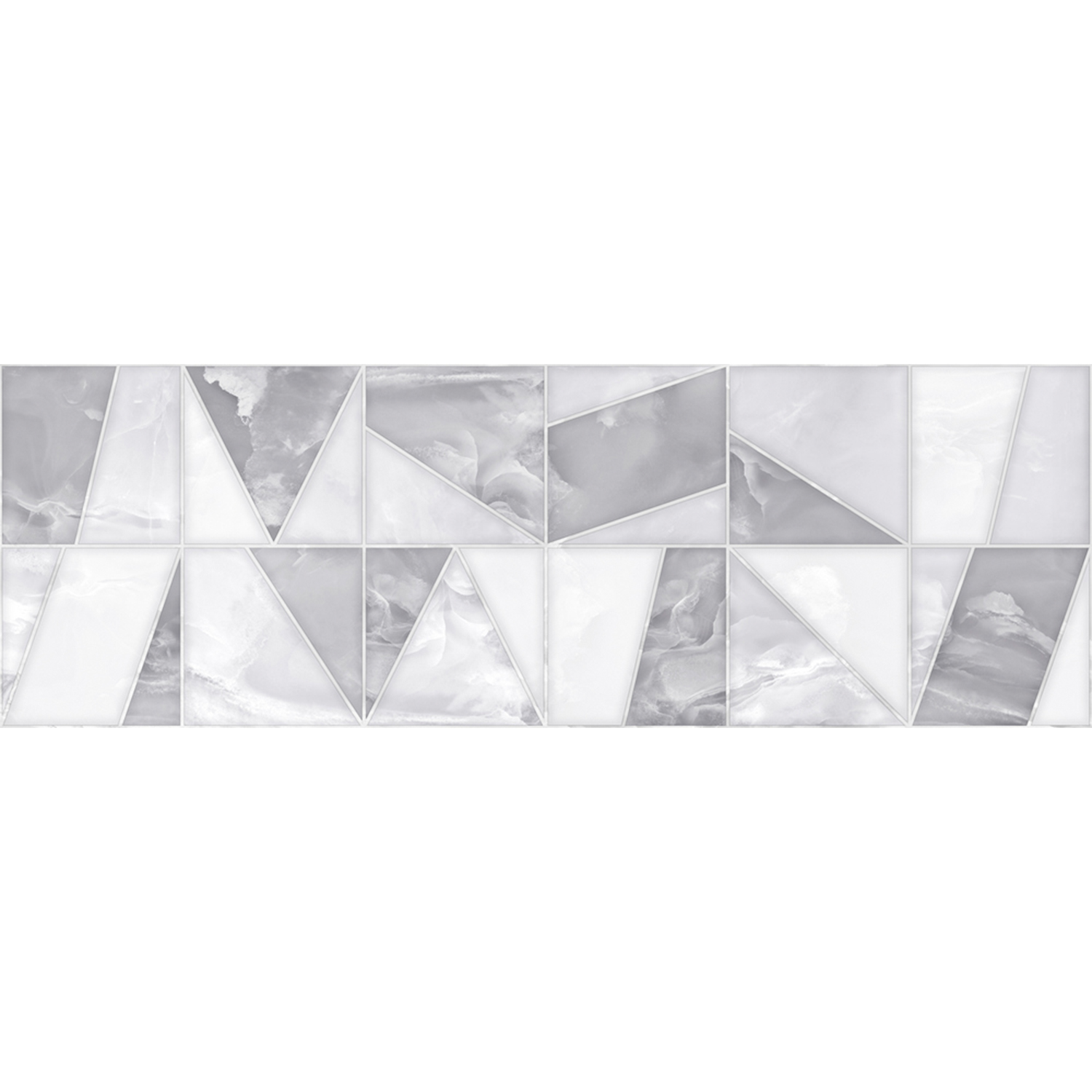 Плитка настенная NEBULA светло-серая  900*300*8 3090238071-1 Inter Cerama *1,08кв.м/58,32