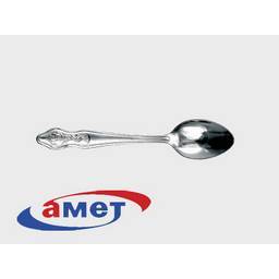 Ложка десертная нерж. "Узоры" 1с15  "АМЕТ" (Аша)  *10/300