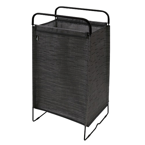 Корзина для белья тканевая на металл. каркасе Складная 405х310х750мм цвета-"микс" HSC3 "Ника" *1/10