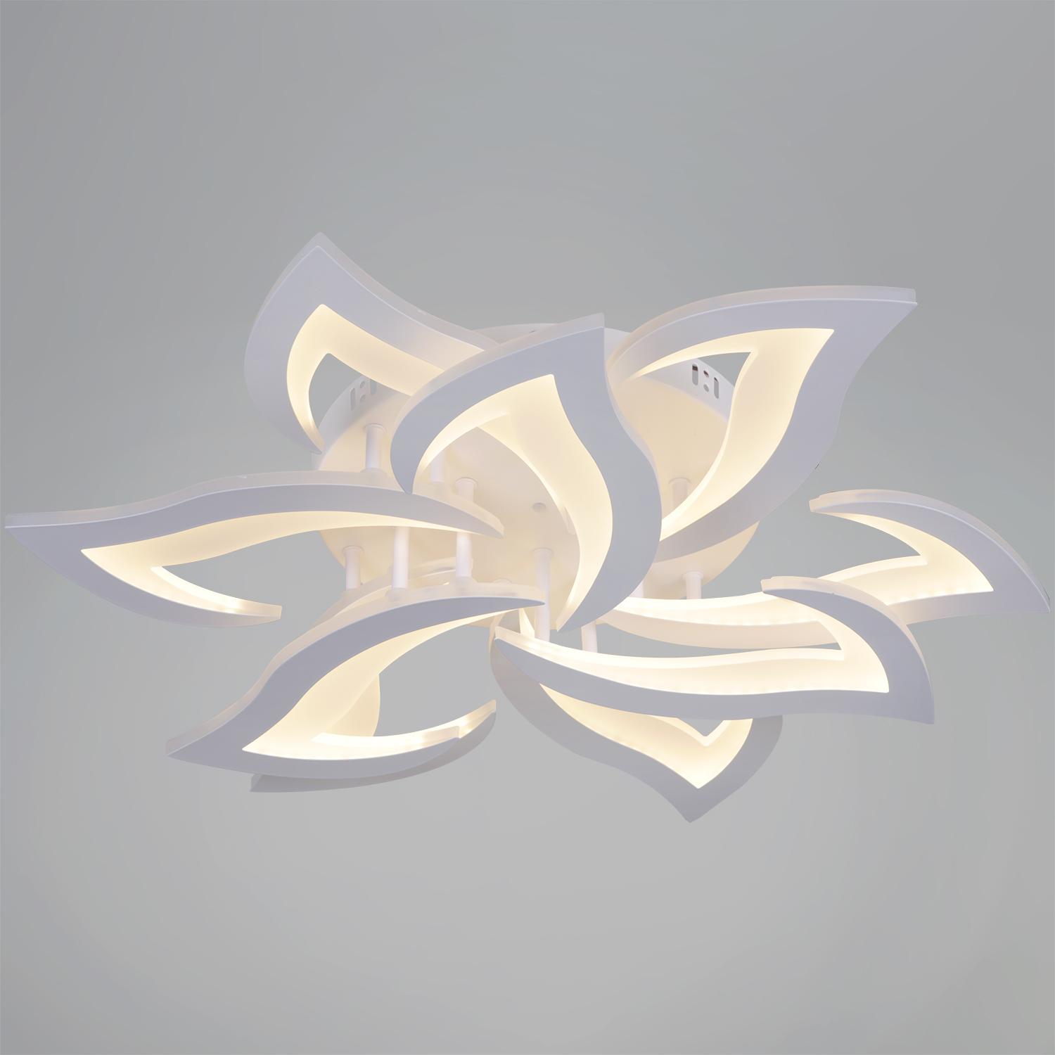 Светильник потолочный светодиодный 30150-0.3-6+3 WH LED 126W 3000-6500К ПДУ+диммер S=22м2    *1 Светильник потолочный светодиодный 30150-0.3-6+3 WH LED 126W 3000-6500К ПДУ+диммер S=22м2    *1