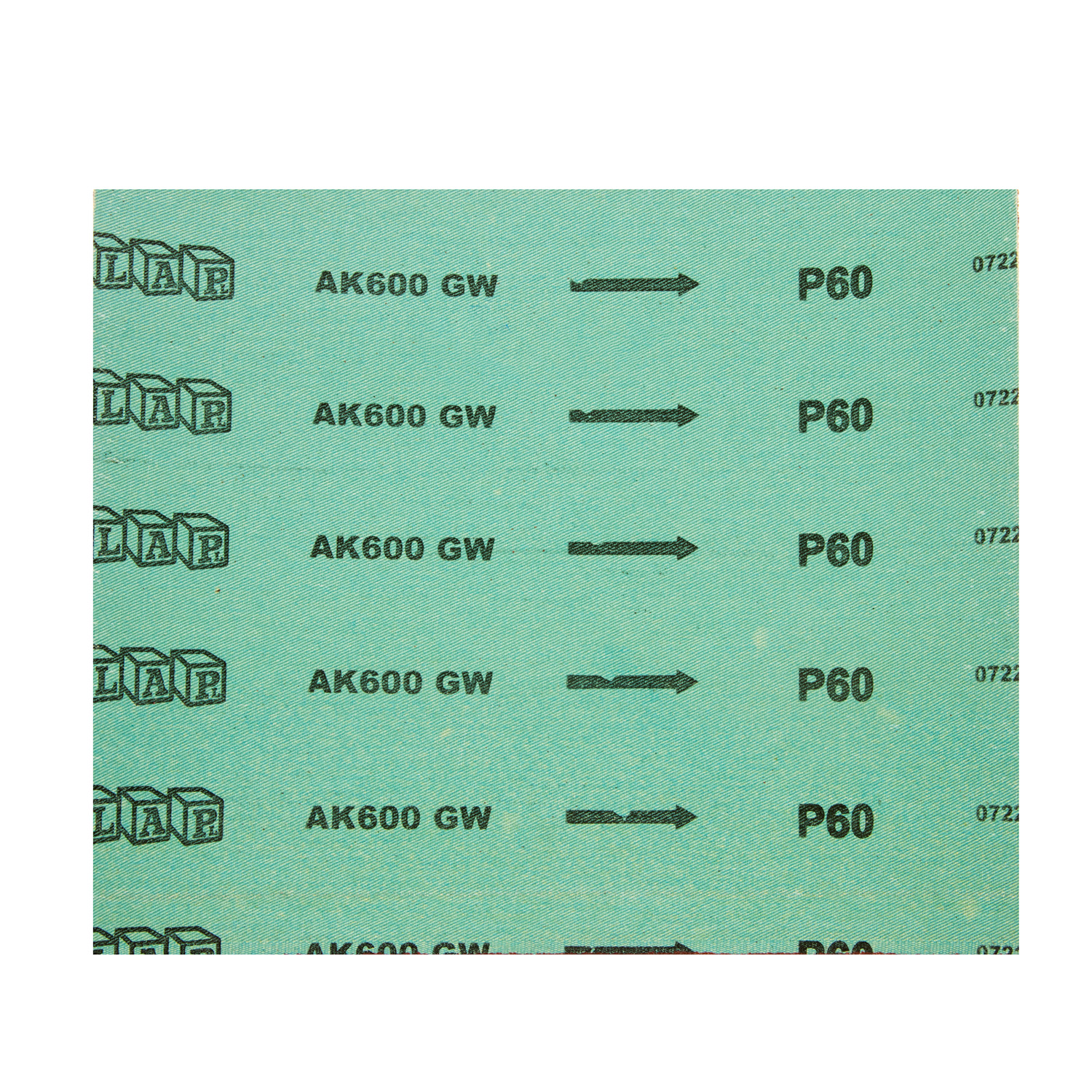 Шлифшкурка зерно P60/25H оксид алюминия водостойкая тканевая 200*250 мм  *1