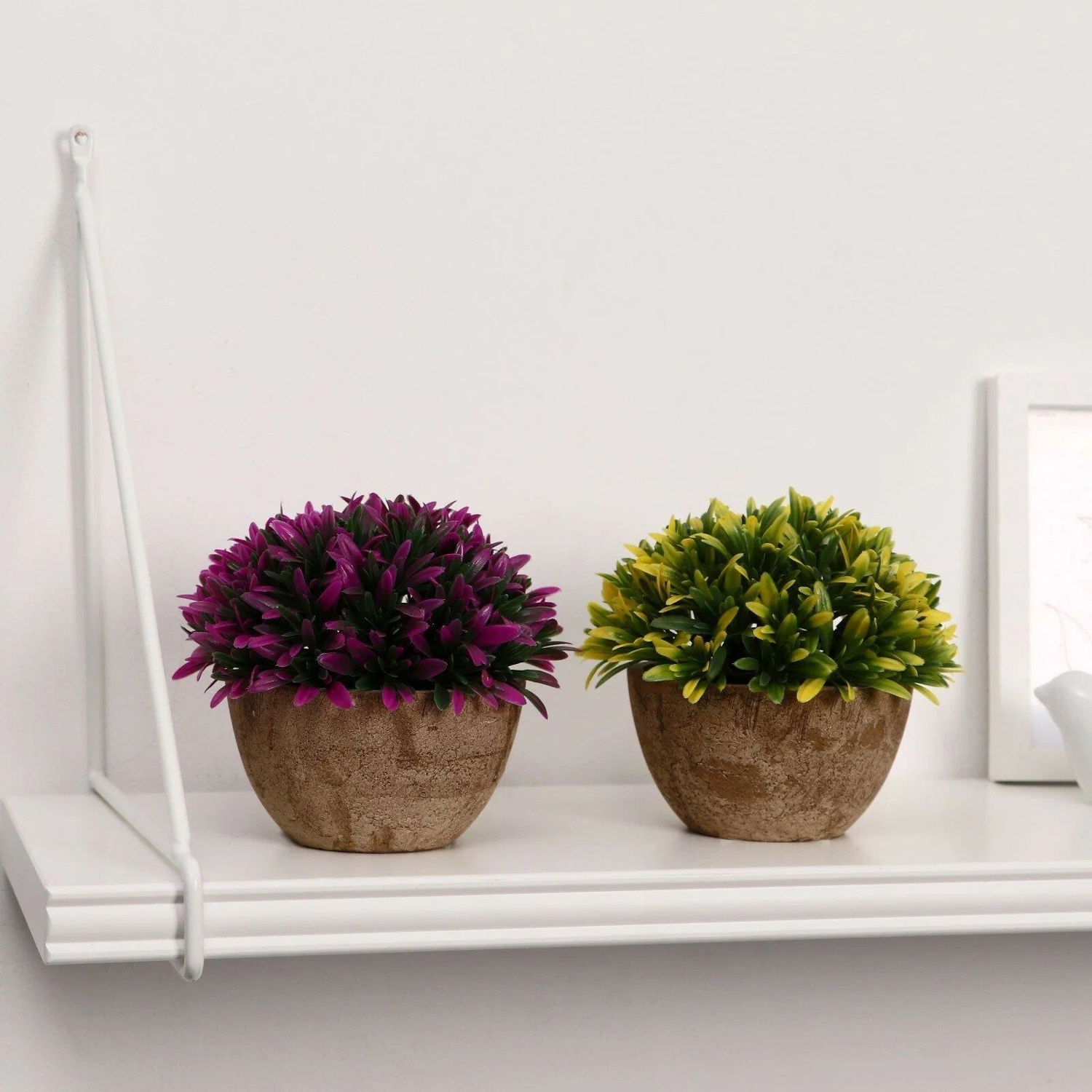 Бонсай в горшке "Цветные листья" 10*10*11 см, микс 1840779