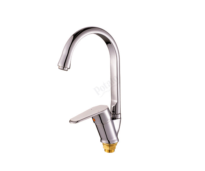 Смеситель для кухни Potato P5109 высокий излив *1/10