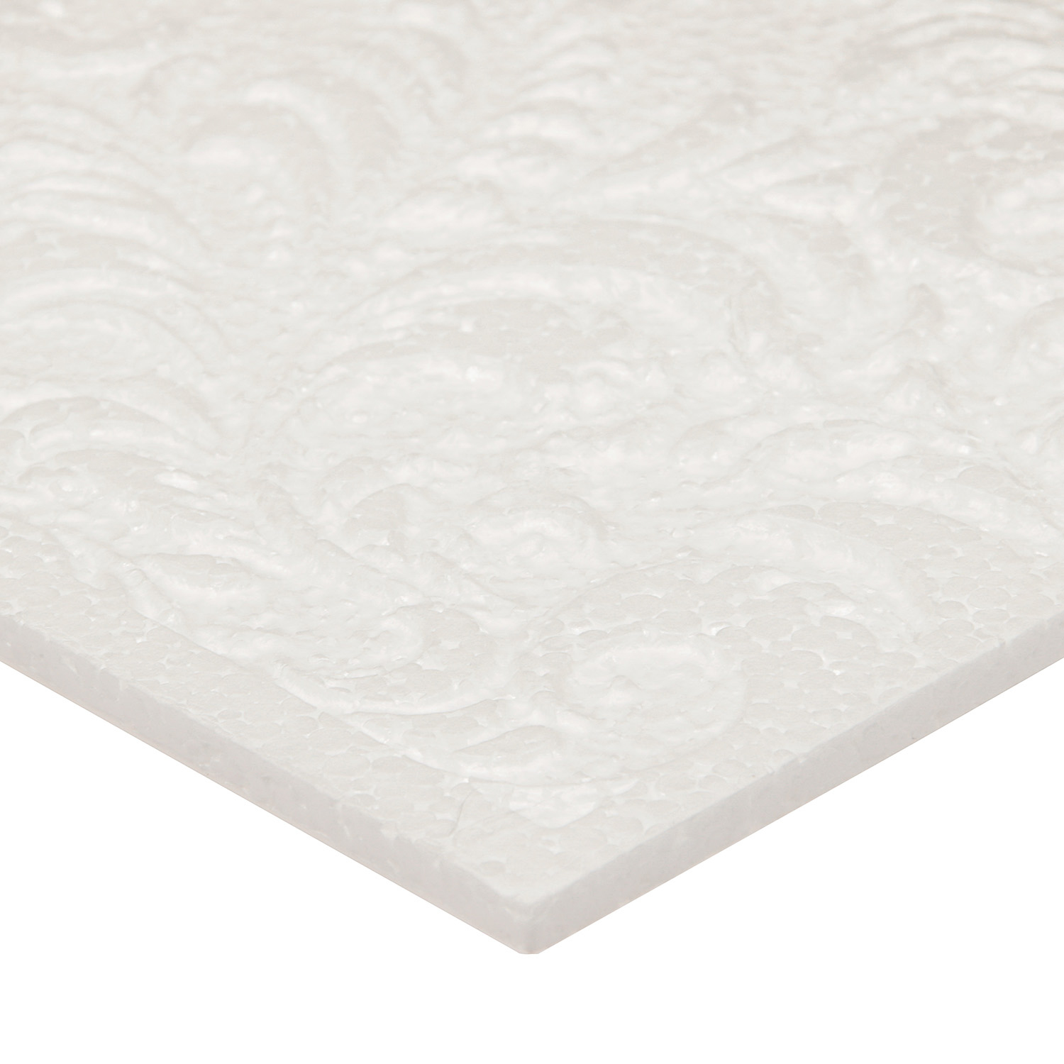 Плитка потолочная 50х50 см FORMAT Люкс 802, 2 м², белый