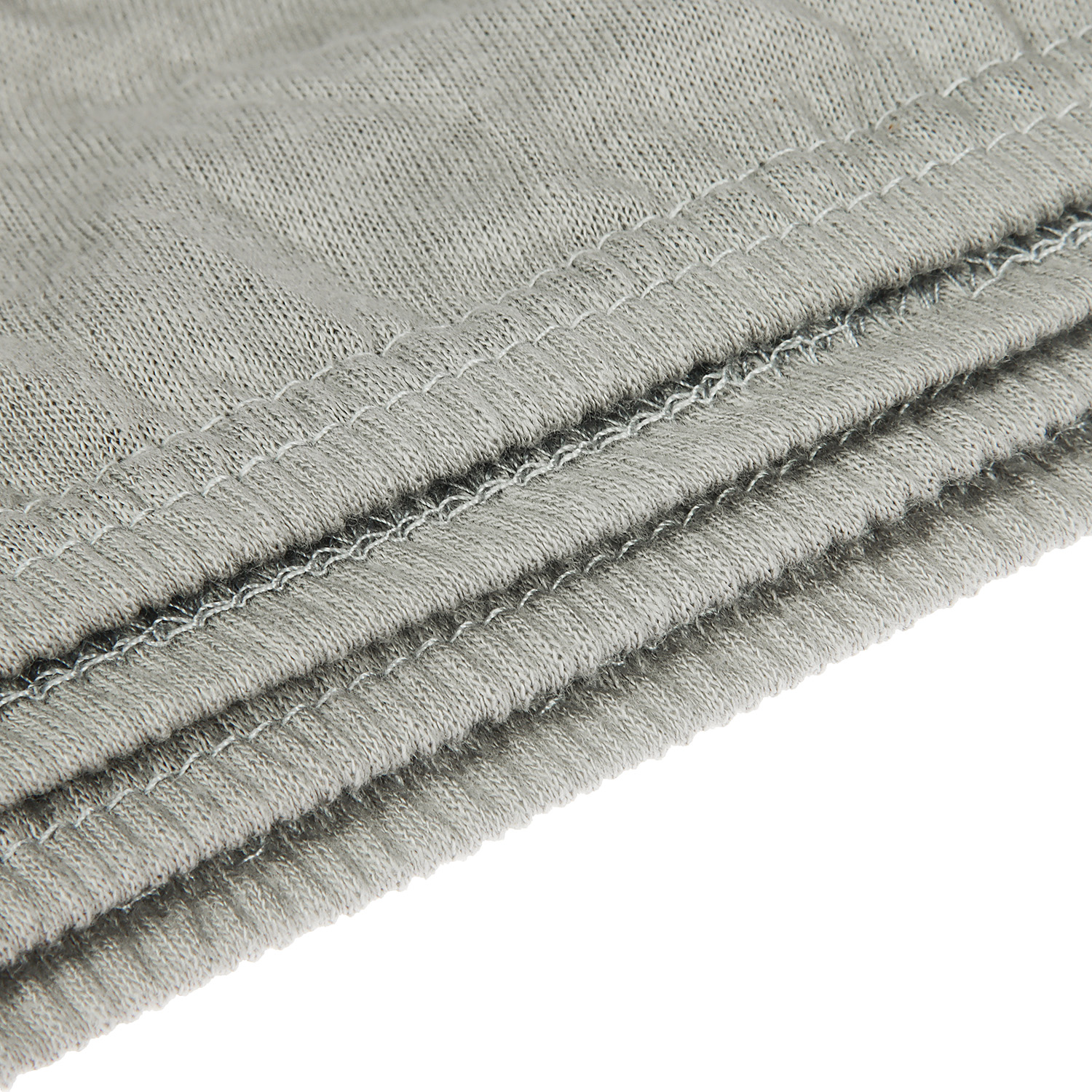 Простыня на резинке трикотаж 180*200*20см серый Belezza *1/6/24