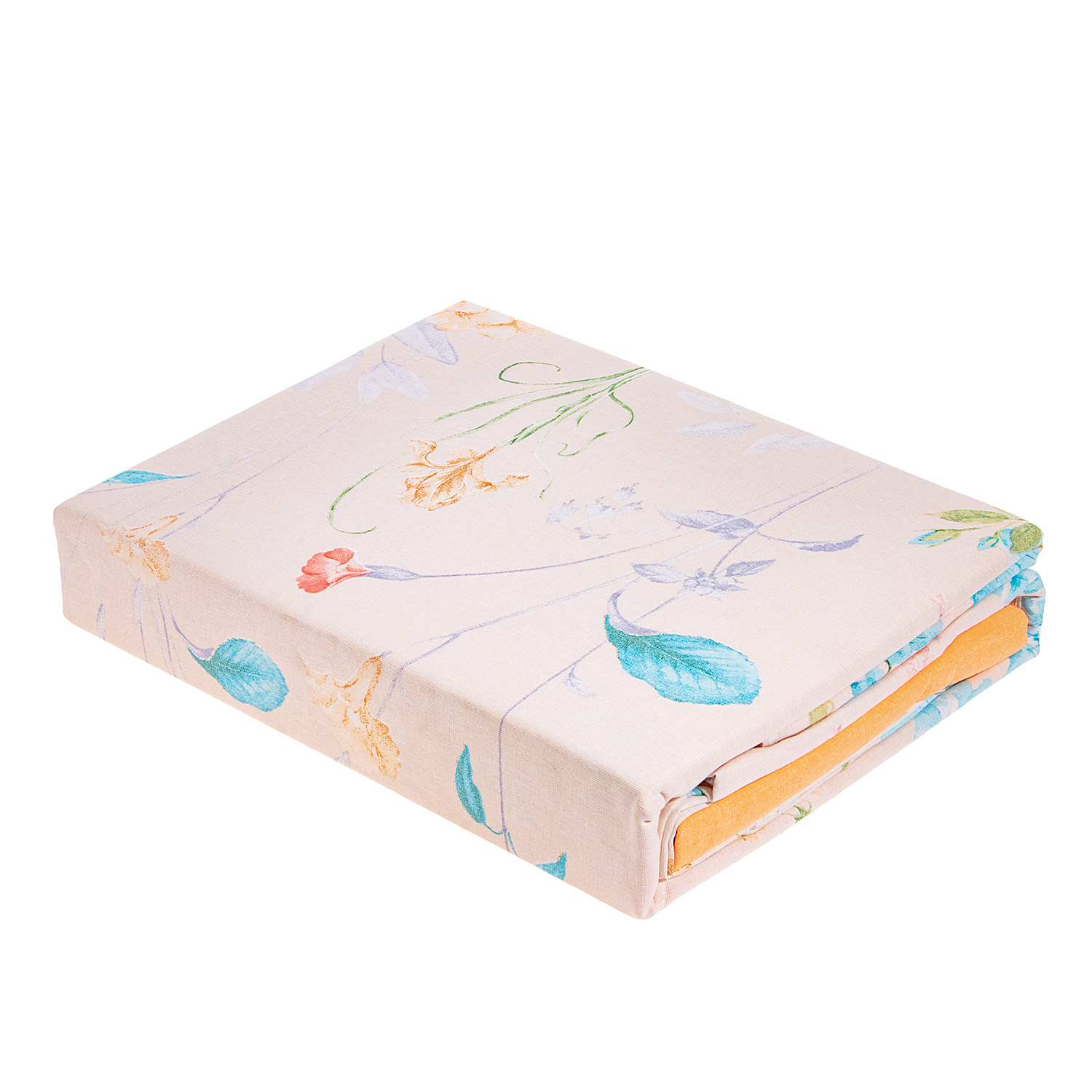 Постельное белье 2сп-M бязь Василиса 71118/1 Соренто, наволочки 70*70 - 2шт *1/6