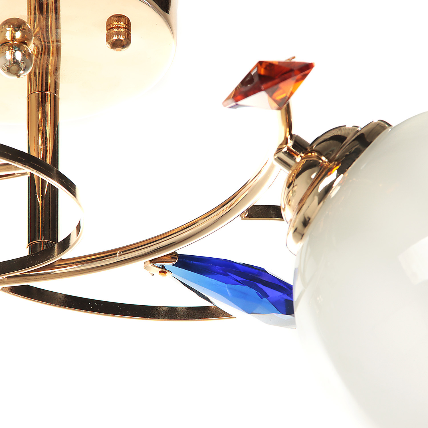 Люстра К0550/2    Нежность  2*60W E27   (h=240, ф=440) VERNER LIGHTING *1