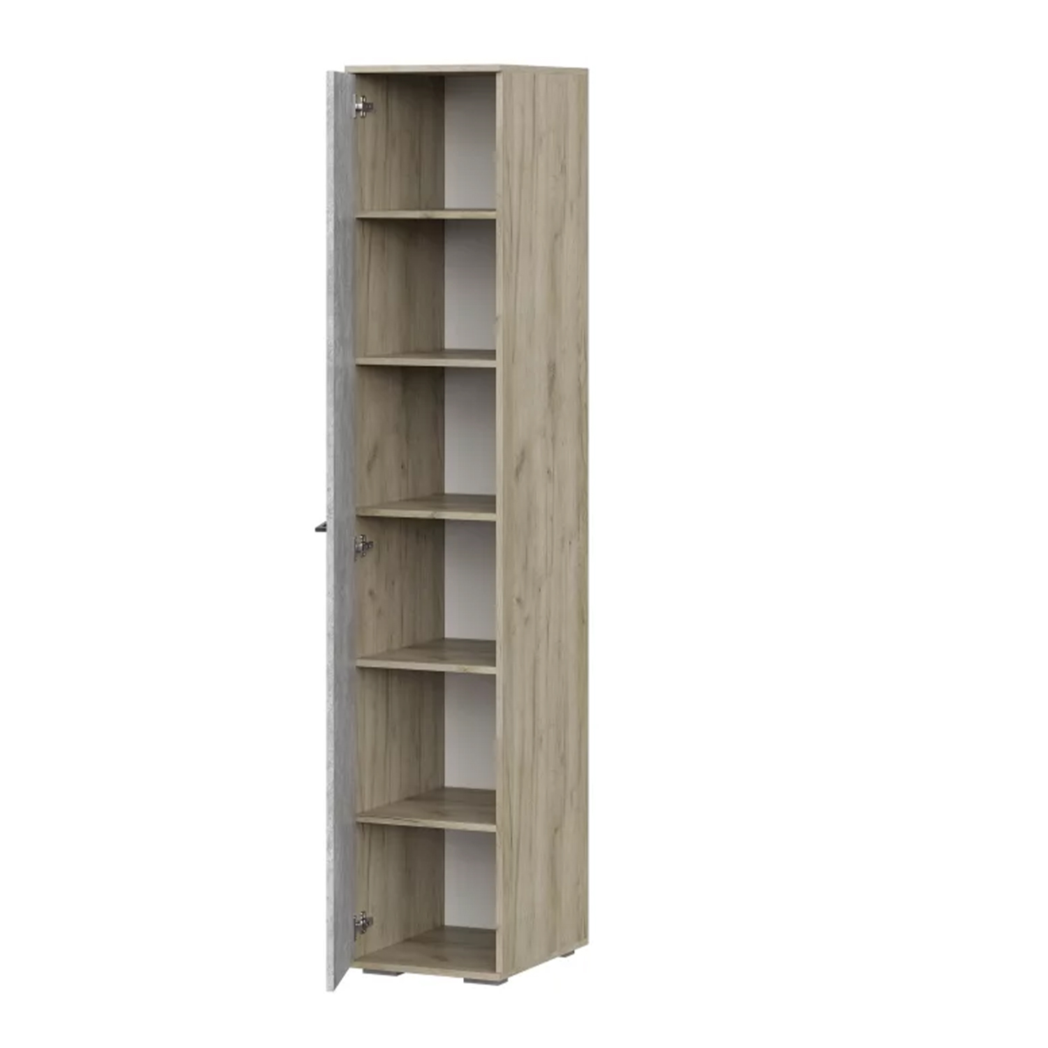 Шкаф БОСТОН ШК-400 с 1 дверью 400*500*2120мм, бетонный камень NEW*1