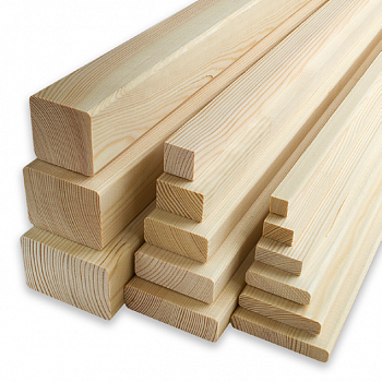 Брусок 40х50х2200 мм, сращенный, сорт АВ