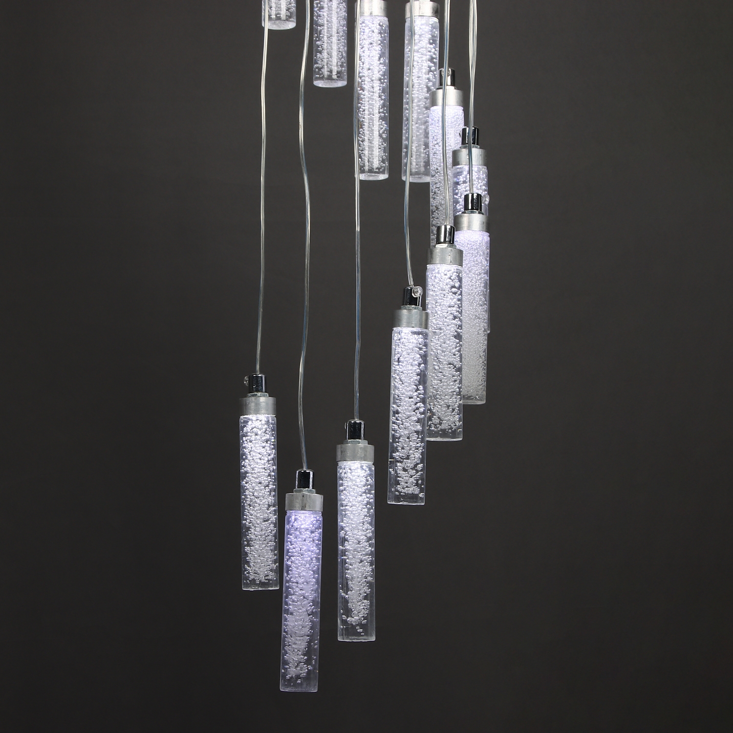 Люстра Verner Lighting Е1714/15, 2 Вт, 15 ламп, хром