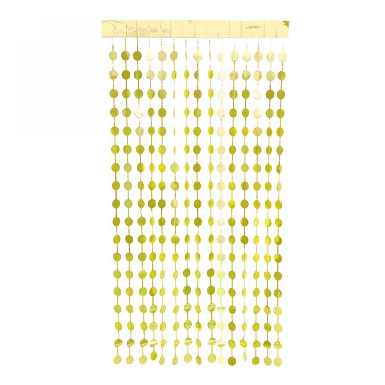 Занавес фольгированный "Шар" ш1м, в1.9м (матовый), золото Занавес фольгированный "Шар" ш1м, в1.9м (матовый), золото