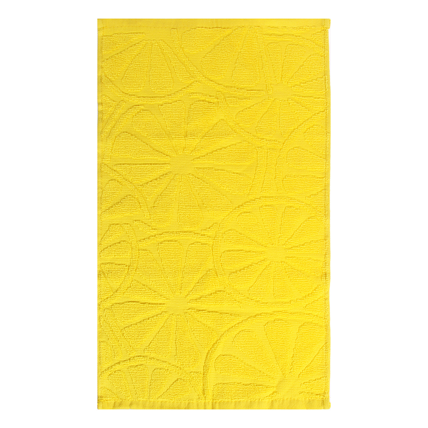 Полотенце махровое 30*50см Апельсины желтый *10