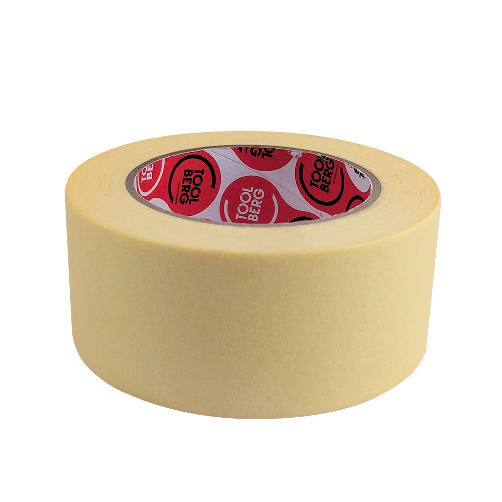 Лента клейкая малярная термостойкая "ТЕРМО PRO" 50мм х 50м арт.2010270 "TOOLBERG" *1/36