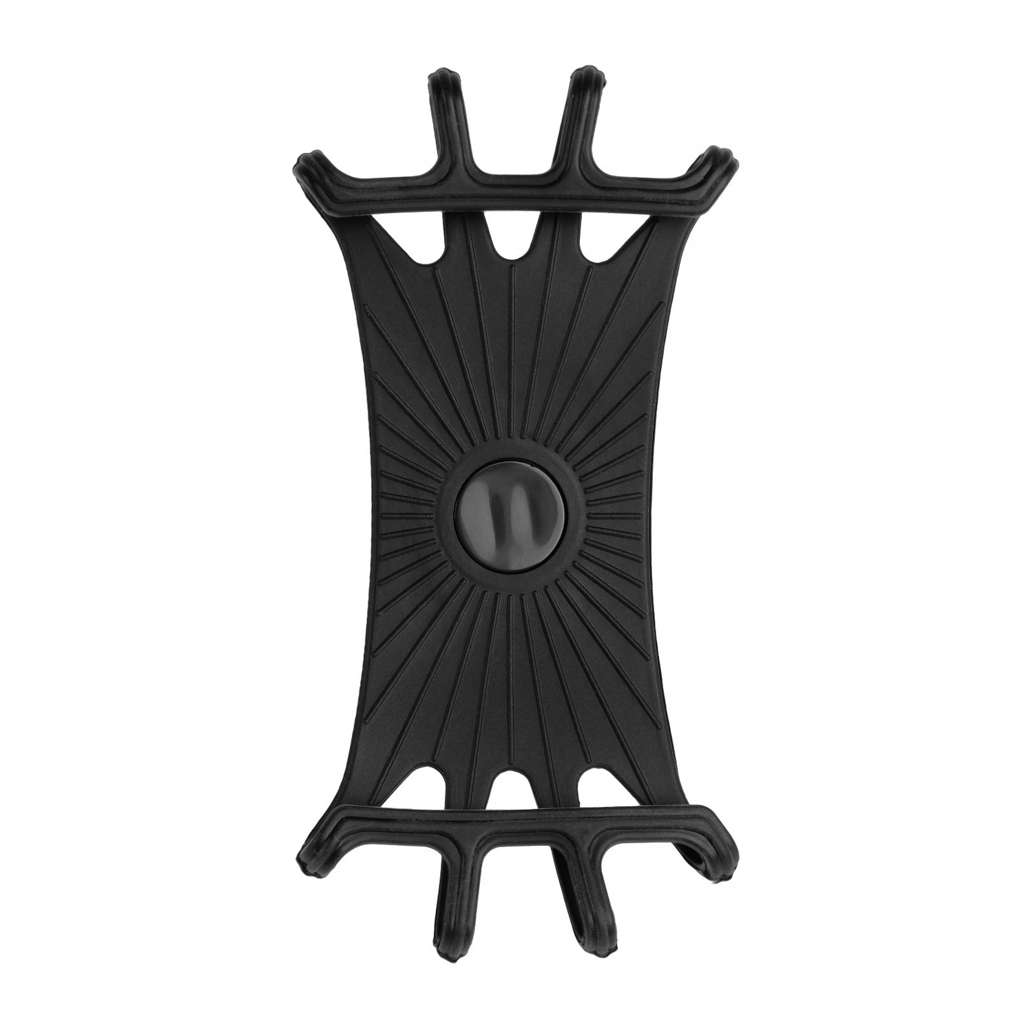 яяяДержатель телефона для мото на руль, вращение 360, черный   5350938