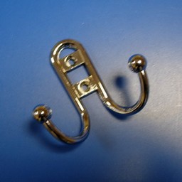 Крючок мебельный НИКЕЛЬ 204В 302216 TRODOS хедер *10