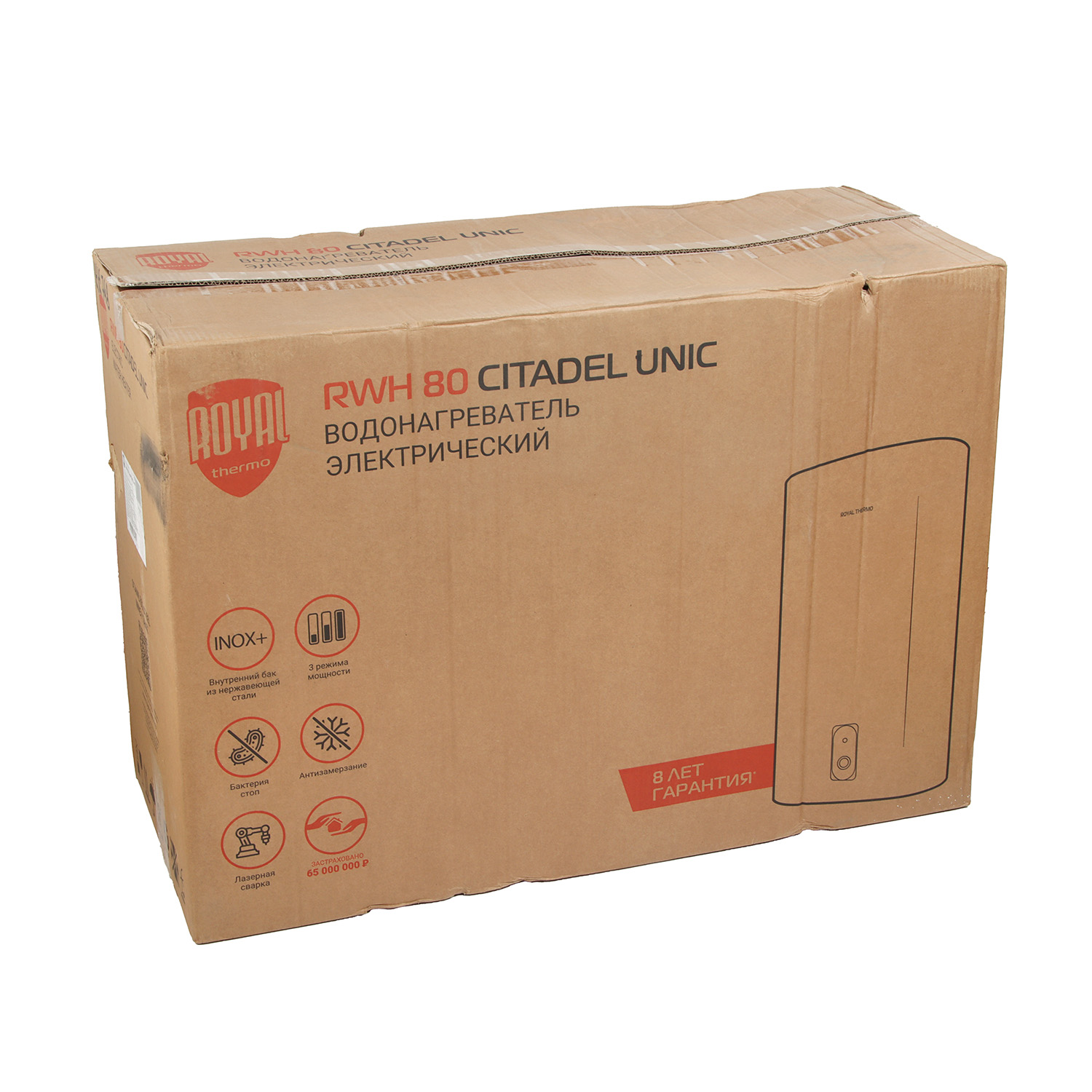 Водонагреватель электрический накопительный Royal Thermo RWH 80 Citadel Unic Grafit *1 Водонагреватель электрический накопительный Royal Thermo RWH 80 Citadel Unic Grafit *1