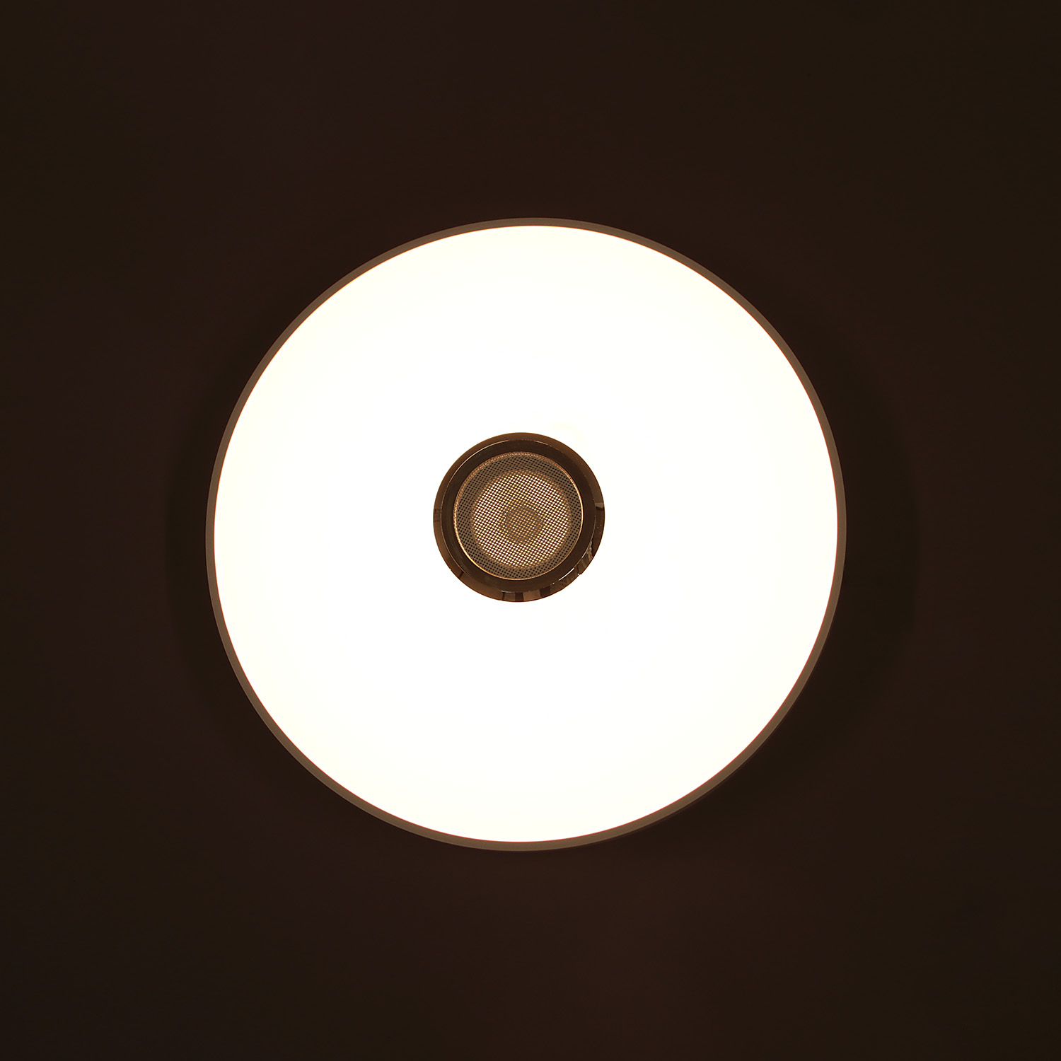 Светильник светодиодный акриловый 370мм 40W R-LY 8907 20W*2 white3реж.Bluetooth,RGBс пул.S=15м2