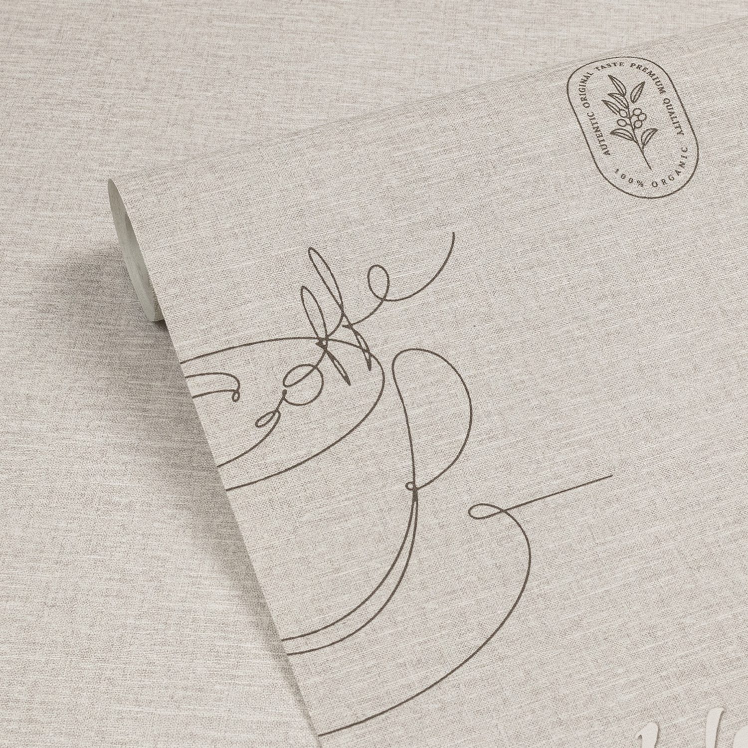 Обои  флиз Ateliero Cafe (беж.) 589696  1.06*10м *6