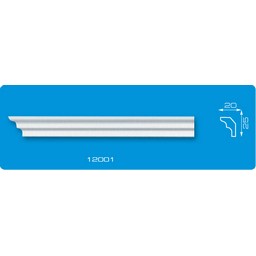 Плинтус потолочный ЛАГОМ 12001 1,3м *140