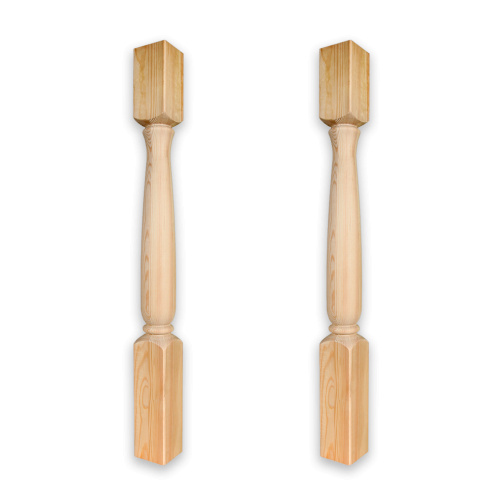 Заходный столб 10х10х110 см Арелан, точеный, тип 2, сосна, сорт экстра Заходный столб 10х10х110 см Арелан, точеный, тип 2, сосна, сорт экстра