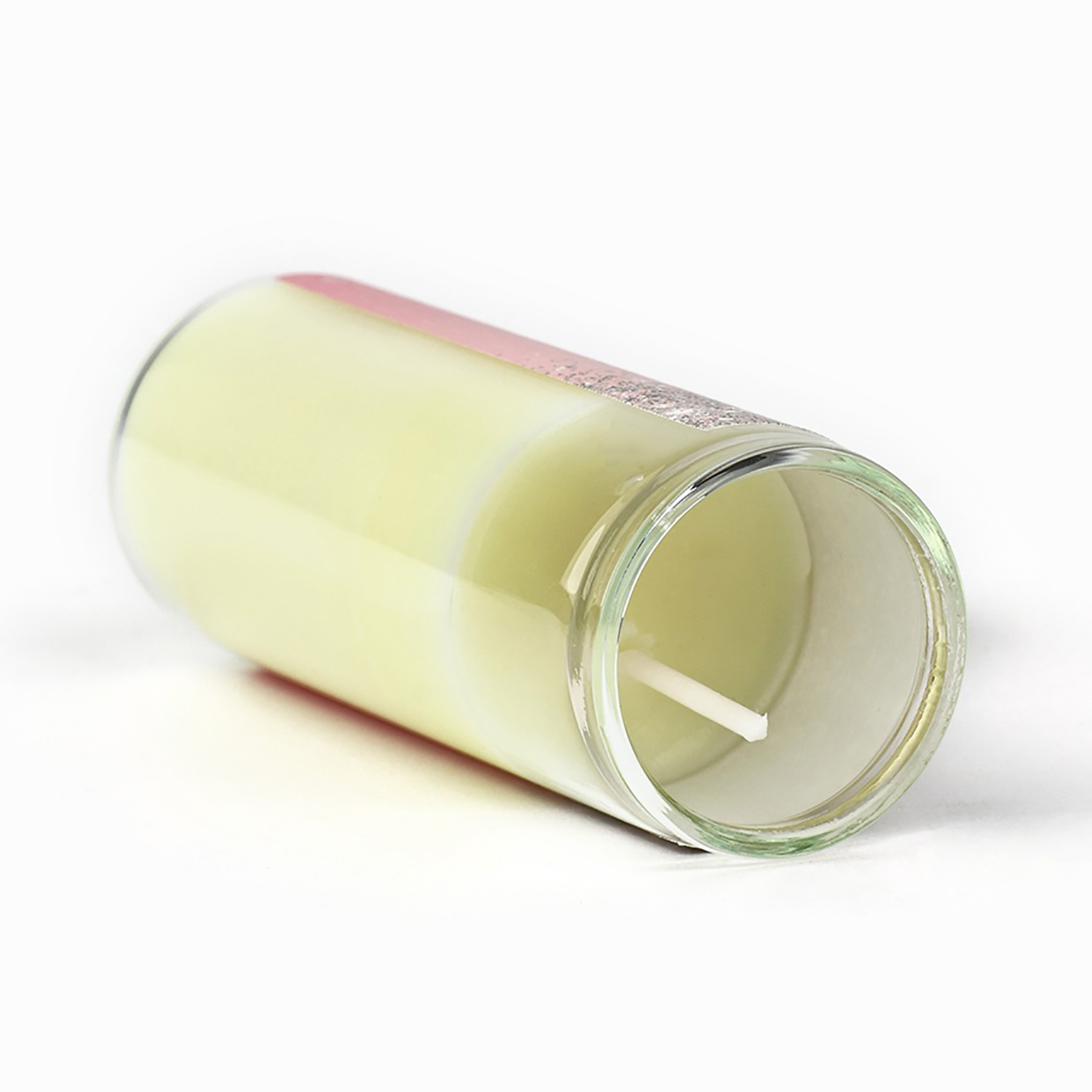 Свеча в колбе «Все начинается с любви» 8×3 см, 10649417