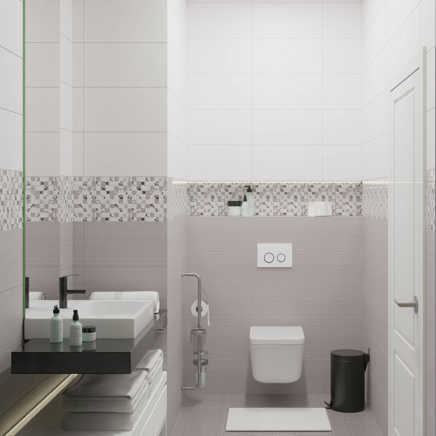 Декор Грей 2 мозайка 200*200 2020-26 VINCHI *1/5