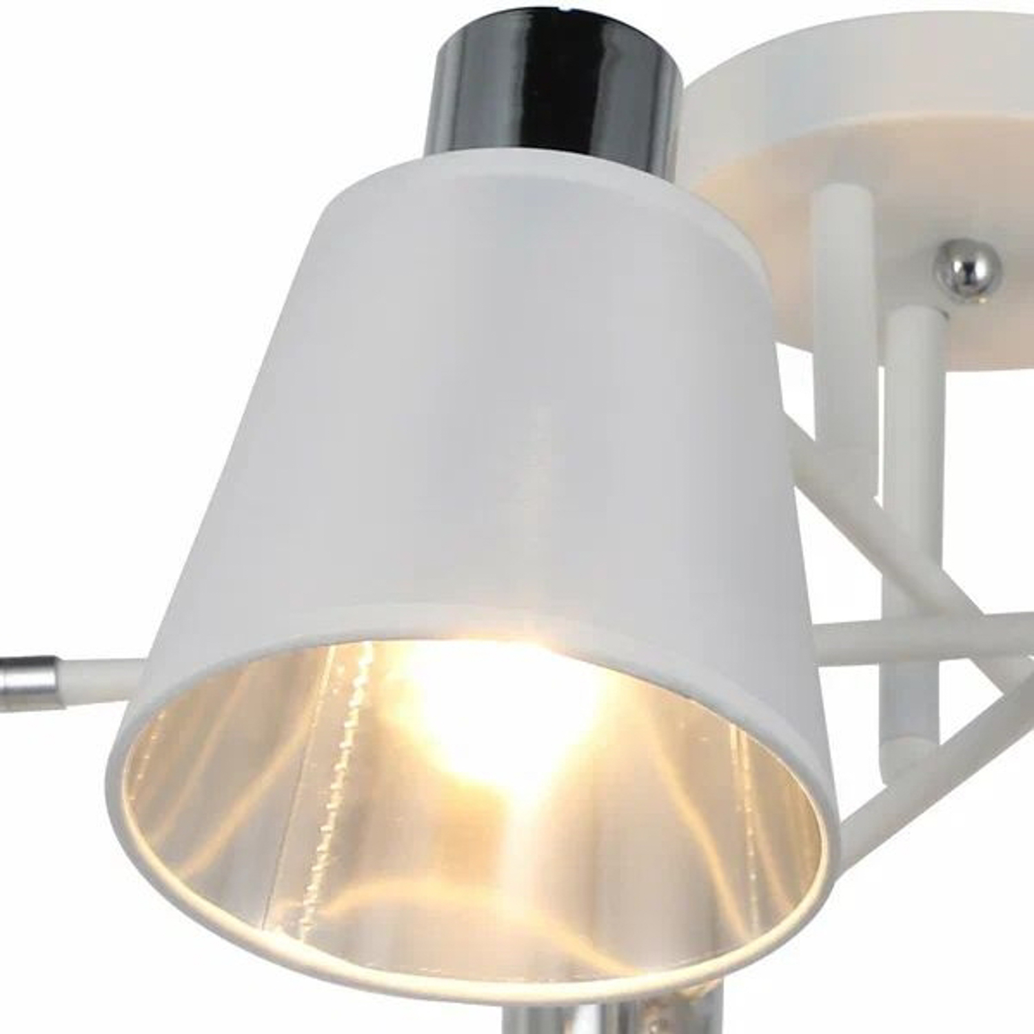 Люстра IL6116-6COU-79 WH CR Е14 40Вт S=36м2  *1