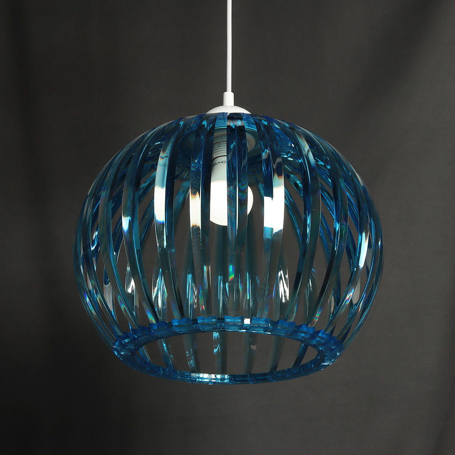 Люстра 0336/1 Е27 15Вт синий S=2м2 *1