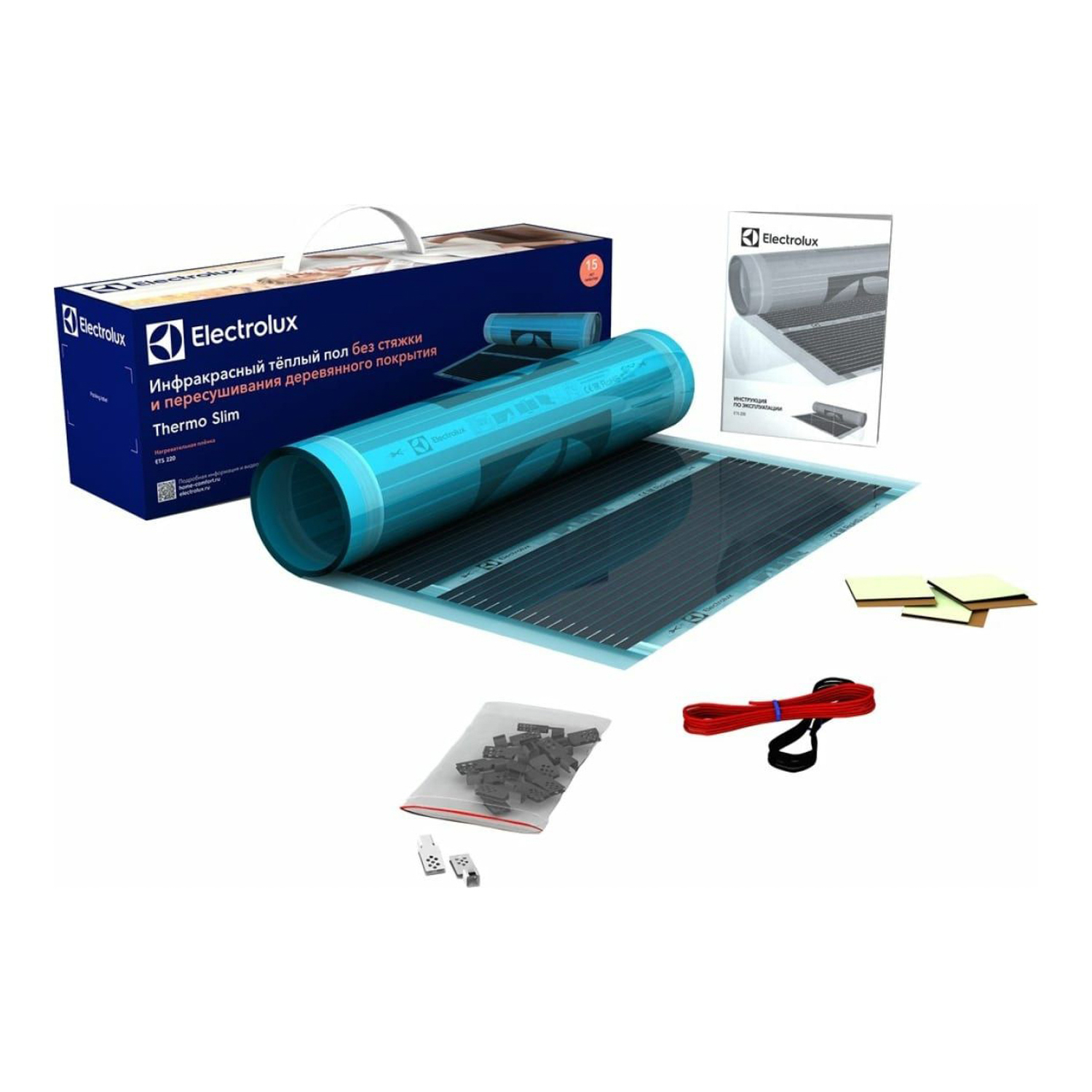 Пленка инфракрасная для теплого пола Electrolux ETS 220, 660 Вт, 3 м²