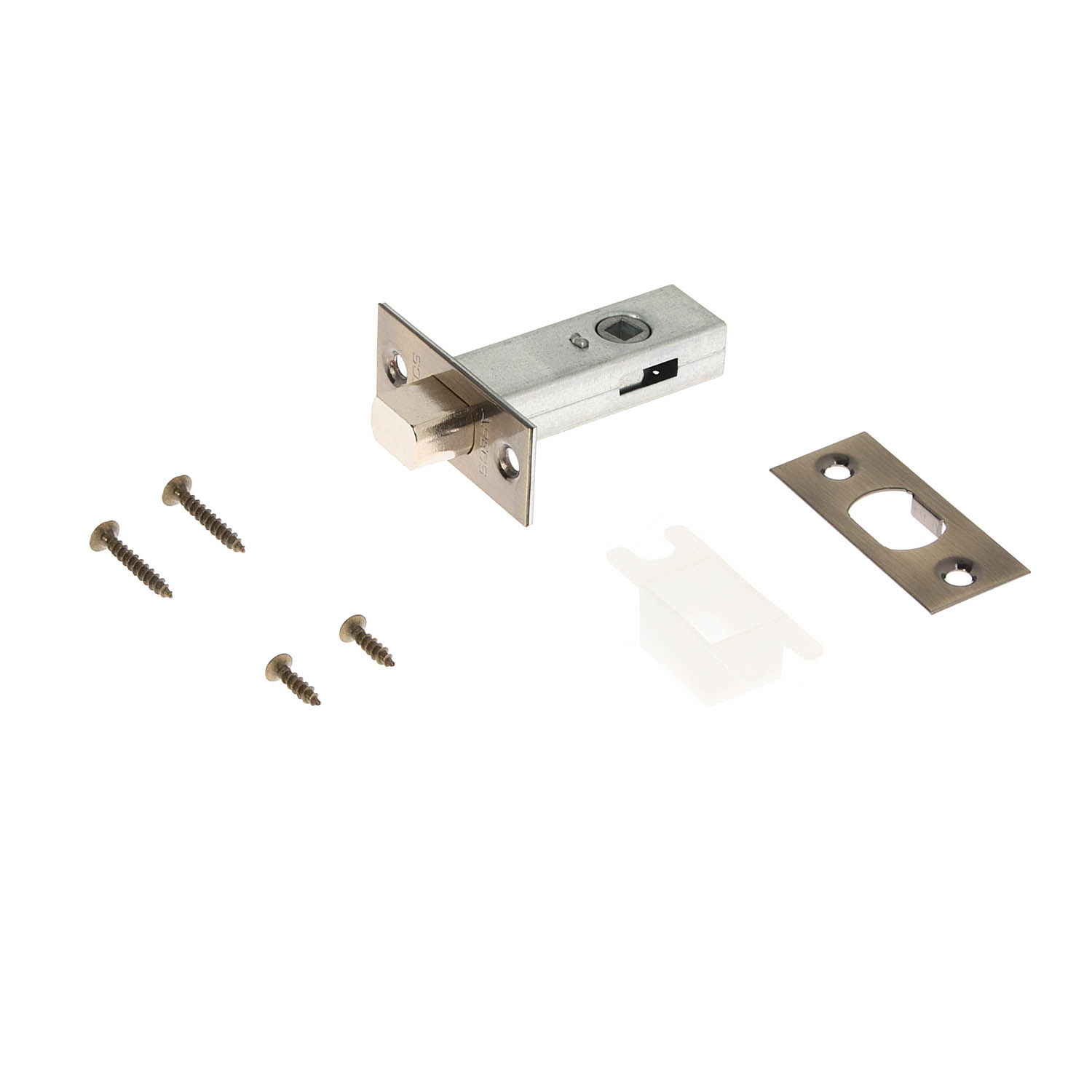 Задвижка дверная врезная APECS L-0126, бронза Задвижка дверная врезная APECS L-0126, бронза