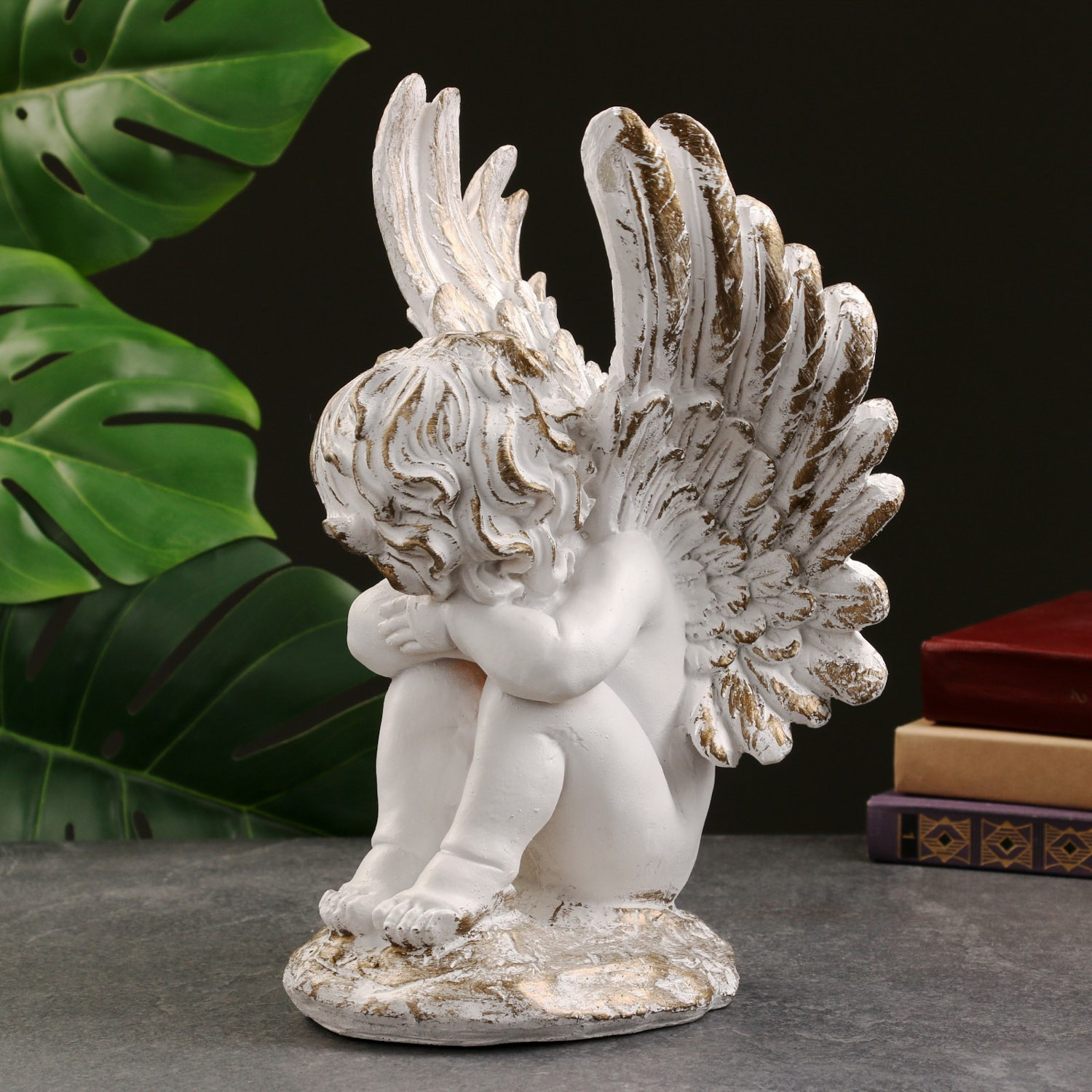 Фигура "Ангел на камне" 31см 9567033