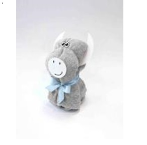 Полотенце махровое 40*40см Бычок холодный серый Aguarelle *10/30