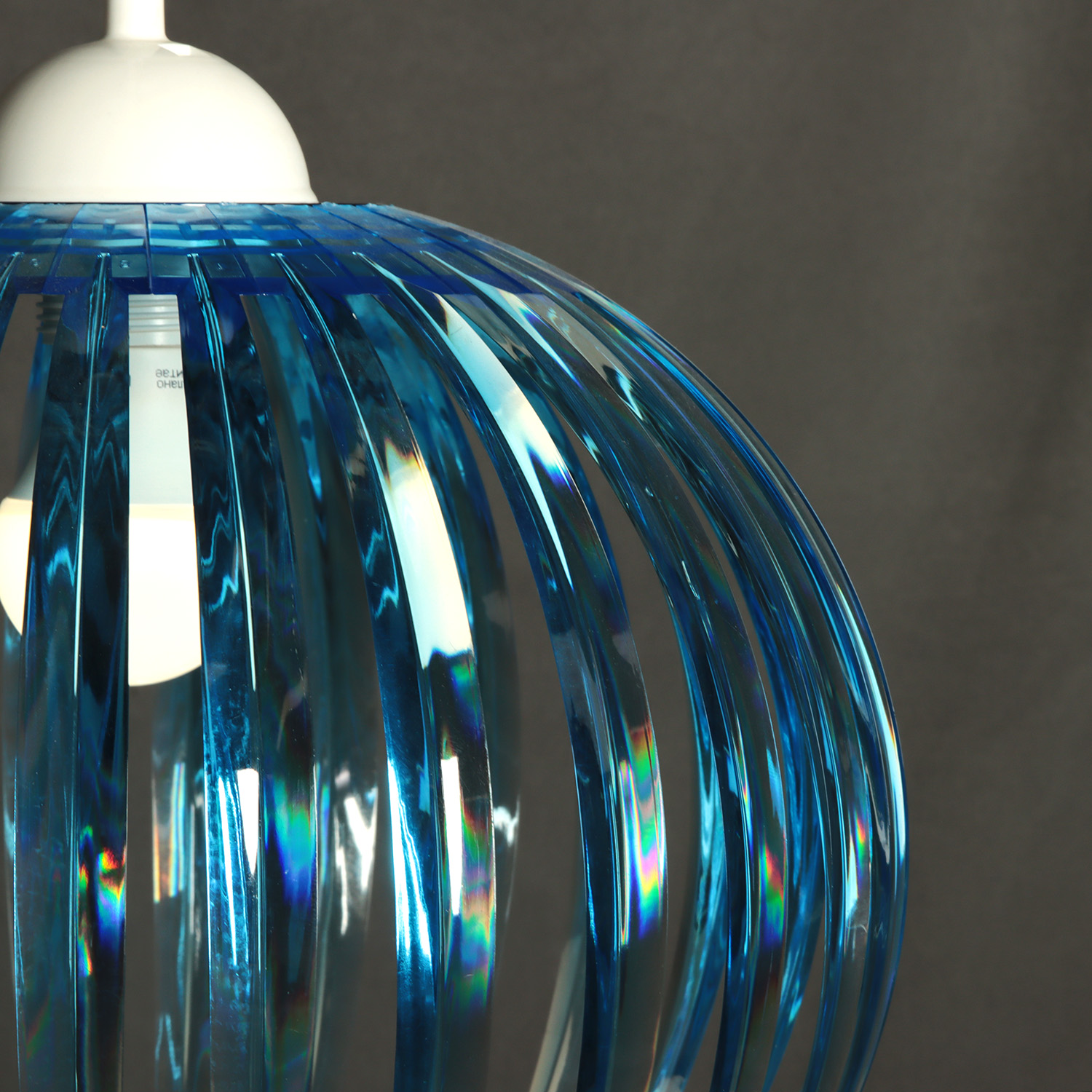 Люстра 0336/1 Е27 15Вт синий S=2м2 *1