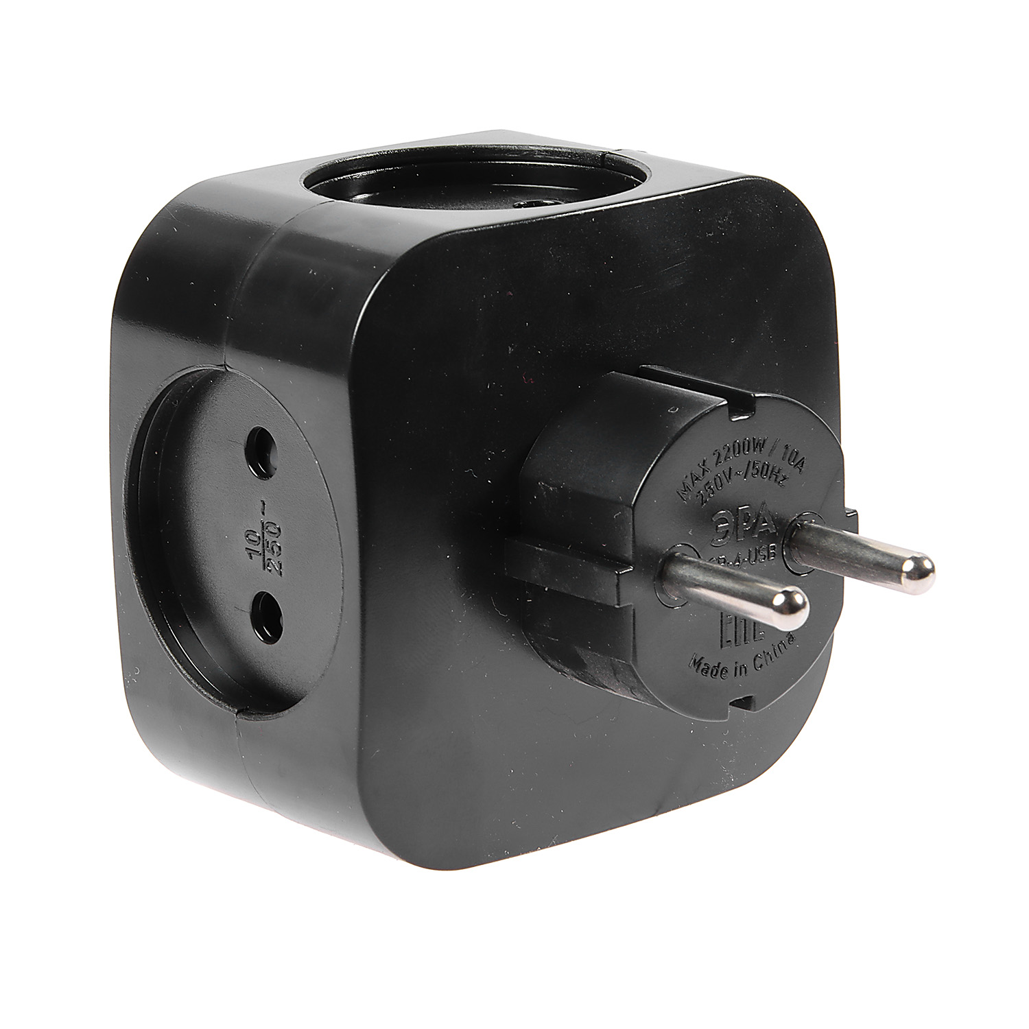Разветвитель 4 розетки +2*USB б/з 10А ЧЕРНЫЙ ЭРА SP-4-USB-B *1/10/60 Разветвитель 4 розетки +2*USB б/з 10А ЧЕРНЫЙ ЭРА SP-4-USB-B *1/10/60