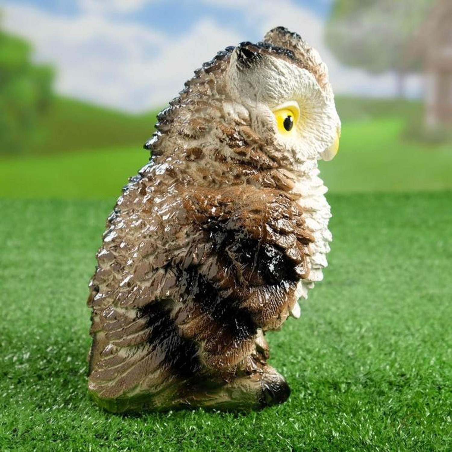 Садовая фигура "Филин" декор на ветку 19см   3334043