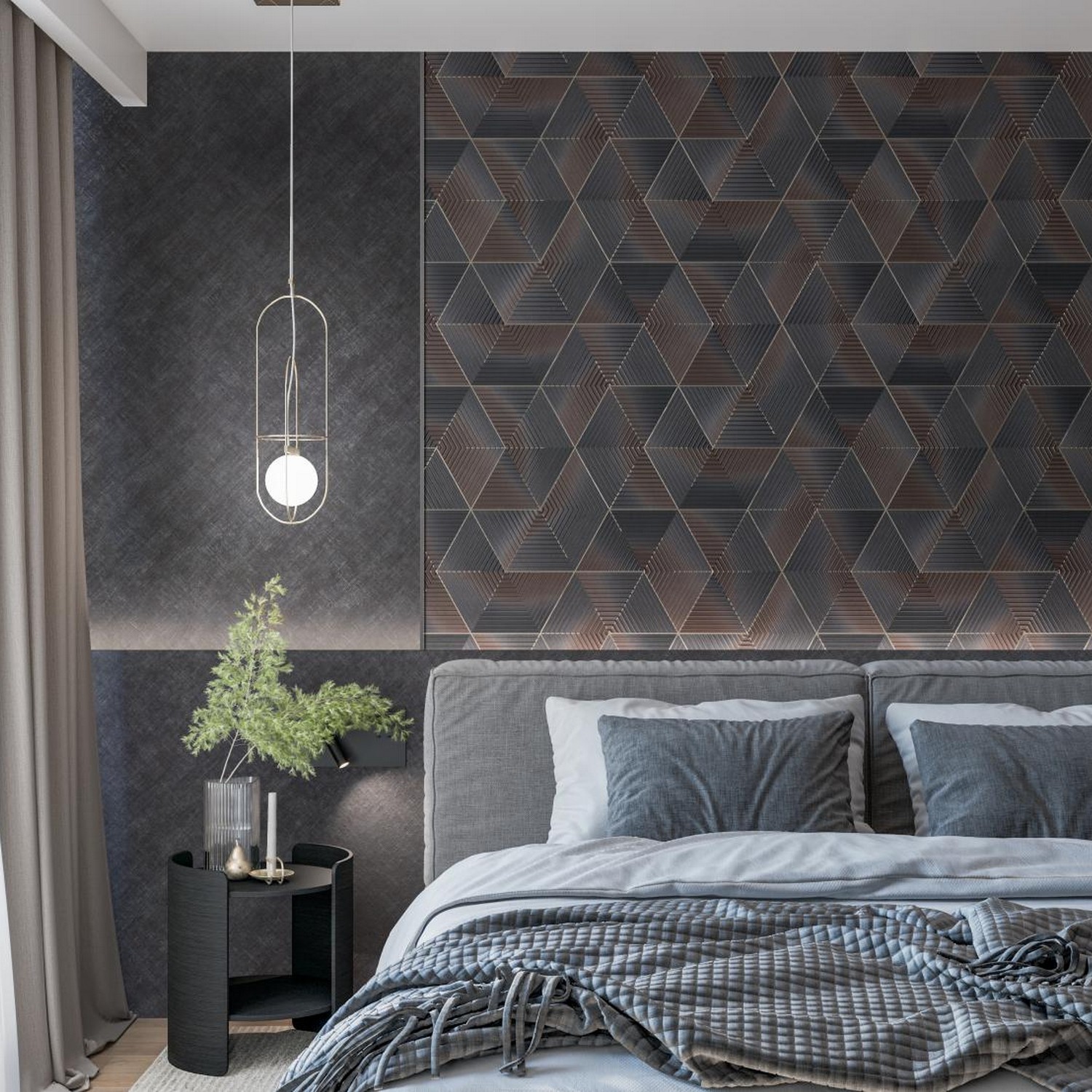 Обои флиз "HomeColor" Wood Line фон HC72260-46 1,06*10м *1/6