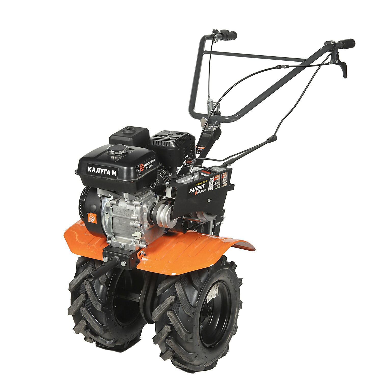 Мотоблок бензиновый 4Т 7 л.с бак 3,6л шир/глуб обраб 90/30см 3скор КАЛУГА М колеса X-Drive PATRIOT*1 Мотоблок бензиновый 4Т 7 л.с бак 3,6л шир/глуб обраб 90/30см 3скор КАЛУГА М колеса X-Drive PATRIOT*1