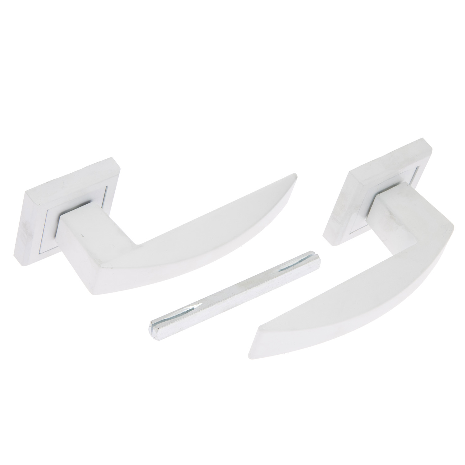 Ручка раздельная Фабрика Замков STRIA WW, белый