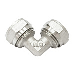 Уголок соединительный 16х16 цанга/цанга STI (847) *20/160