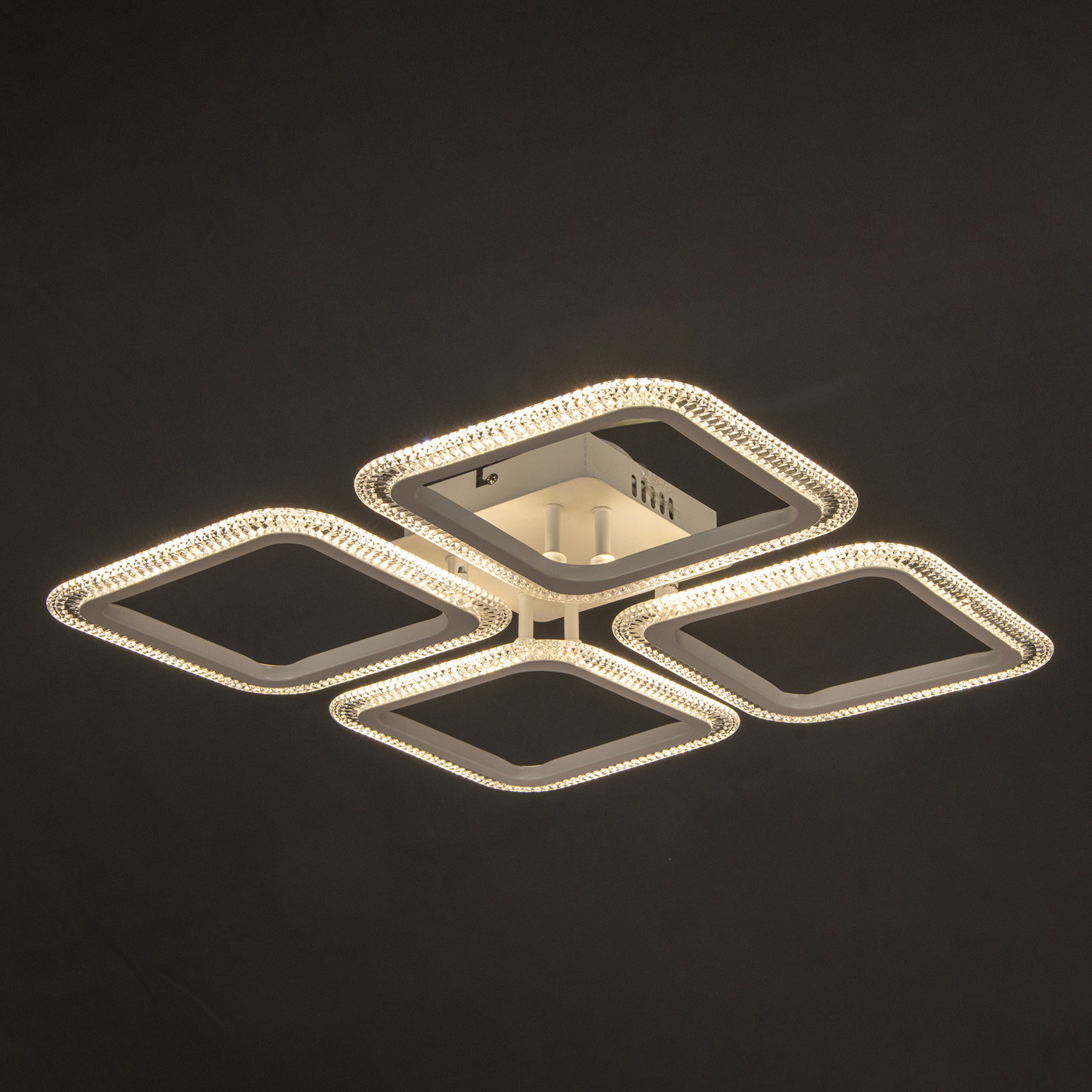 Люстра 09838-0.3-04 WH LED 3000-6200К ПДУ S=16м2  *1 Люстра 09838-0.3-04 WH LED 3000-6200К ПДУ S=16м2  *1