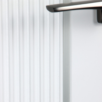 Дверное полотно глухое ПВХ Бронкс белый софт 700 мм Аркада