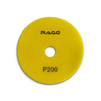 Алмазный гибкий шлифовальный круг Р200 100 мм мокрое шлифование RAGE by VIRA