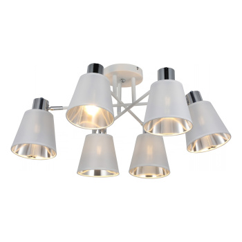 Люстра IL6116-6COU-79 WH CR Е14 40Вт S=36м2  *1