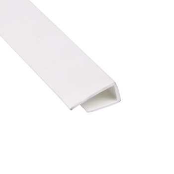 Профиль ПВХ для панелей МДФ завершающий 3мм*2,44м белый 057 112 *1/40