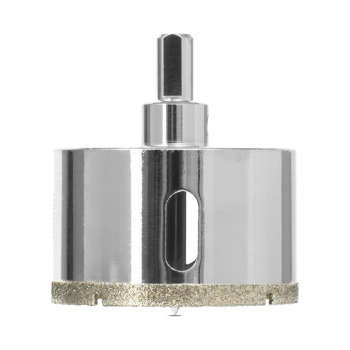 Коронка алмазная по керамике VIRA 65 мм, трехгранный хвостовик